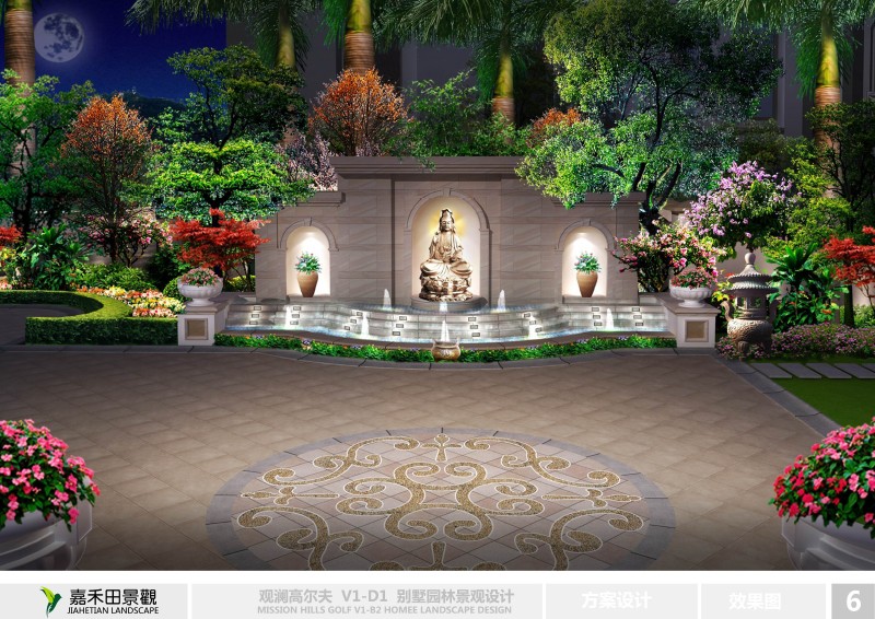 別墅花園設(shè)計怎能少得了燈的裝飾？